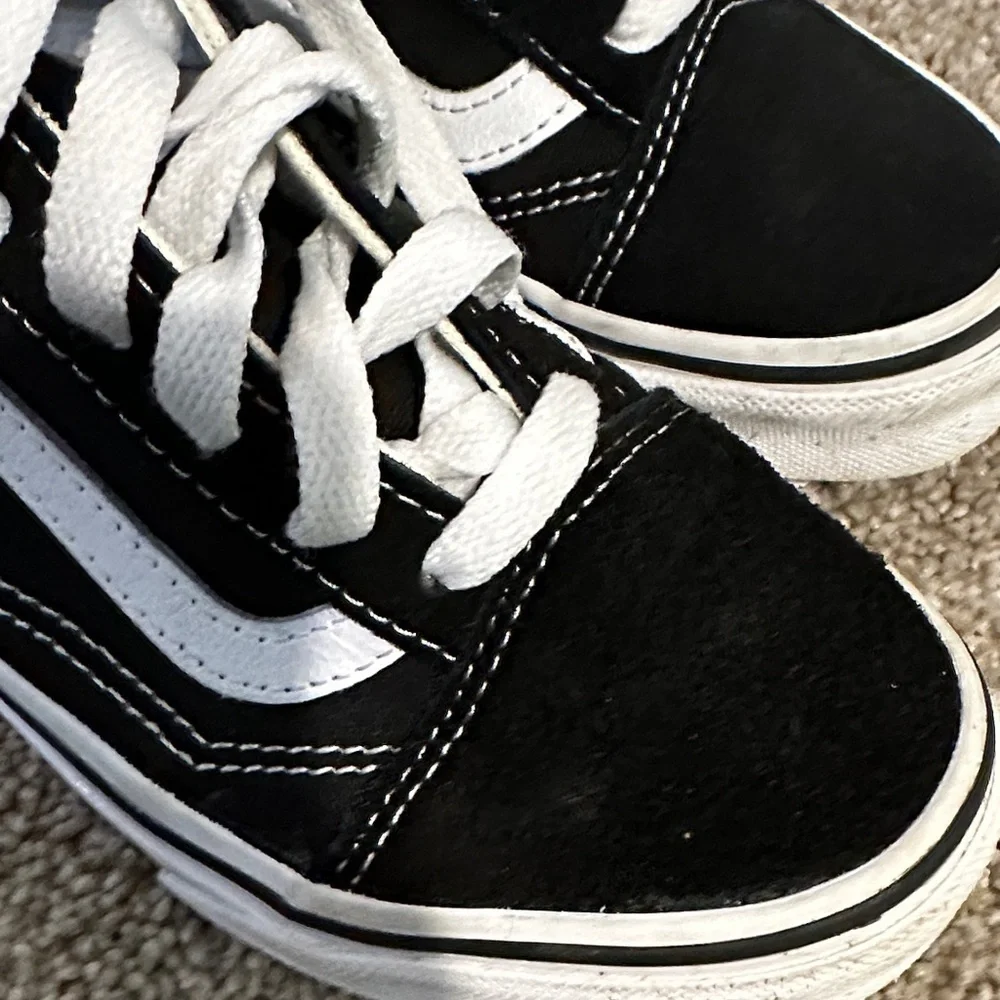 Vans Classic Black and White Low-Tops